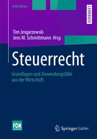 Abbildung von: Steuerrecht - Springer Gabler