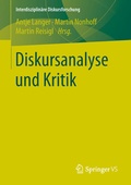 Cover: Diskursanalyse und Kritik - Springer VS