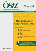 Cover: &Ouml;StZ Spezial - Der Salzburger Steuerdialog 2013 - LexisNexis Verlag ARD ORAC GmbH