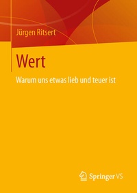 Enlarge image Cover: Wert - Springer VS