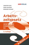 Cover: Arbeitszeitgesetz - &Ouml;GB Verlag