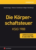 Cover: Die K&ouml;rperschaftsteuer KStG 1988 - Jubil&auml;umsausgabe - LexisNexis Verlag ARD ORAC GmbH