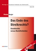 Cover: Das Ende des Streikrechts? - &Ouml;GB Verlag