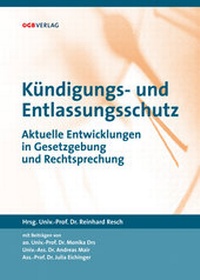 Abbildung von: Kündigungs- und Entlassungsschutz - ÖGB Verlag