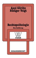Cover: Rechtspolitologie - VS Verlag f&uuml;r Sozialwissenschaften