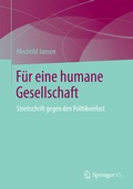 Cover: F&uuml;r eine humane Gesellschaft - Springer VS