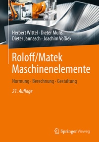 Abbildung von: Roloff/Matek Maschinenelemente - Springer Vieweg