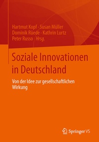 Bild: Soziale Innovationen in Deutschland - Springer VS