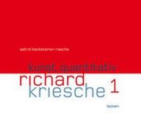 Enlarge image Cover: Richard Kriesche: kunst_quantitativ - Leykam