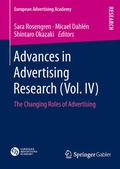 Cover: Advances in Advertising Research (Vol. IV) - Springer Gabler
