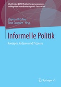 Cover: Informelle Politik - Springer VS