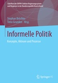 Cover: Informelle Politik - Springer VS