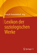 Cover: Lexikon der soziologischen Werke - Springer VS