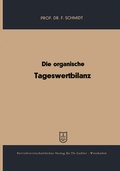 Cover: Die organische Tageswertbilanz - Springer Gabler