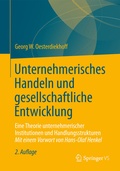 Cover: Unternehmerisches Handeln und gesellschaftliche Entwicklung - Springer VS
