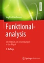 Cover: Funktionalanalysis - Springer Spektrum