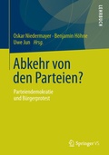 Cover: Abkehr von den Parteien? - Springer VS