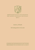 Cover: Die Rechtsgestalt der Universit&auml;t - VS Verlag f&uuml;r Sozialwissenschaften