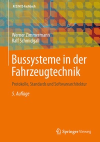Enlarge image Cover: Bussysteme in der Fahrzeugtechnik - Springer Vieweg