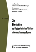 Bild: Die Simulation betriebswirtschaftlicher Informationssysteme - Springer Gabler