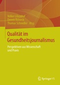 Cover: Qualit&auml;t im Gesundheitsjournalismus - Springer VS