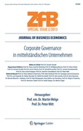 Cover: Corporate Governance in mittelst&auml;ndischen Unternehmen - Springer Gabler