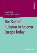 Cover: The Role of Religion in Eastern Europe Today - Springer VS