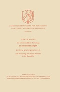Cover: Die wissenschaftliche Forschung als internationale Aufgabe. Die Bedeutung der Plasma-Antriebe in der Raumfahrt - VS Verlag f&uuml;r Sozialwissenschaften