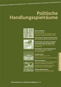 Abbildung von: Politische Handlungsspielräume - Studien Verlag