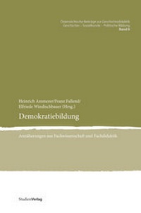 Abbildung von: Demokratiebildung - Studien Verlag