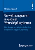 Cover: Umweltmanagement in globalen Wertsch&ouml;pfungsketten - Springer Gabler