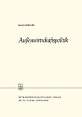 Cover: Au&szlig;enwirtschaftspolitik - Springer Gabler