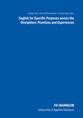 Cover: English for Specific Purposes across the Disciplines: Practices and Experiences - Leykam