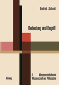 Cover: Bedeutung und Begriff - Vieweg+Teubner Verlag