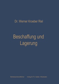 Abbildung von: Beschaffung und Lagerung - Springer Gabler