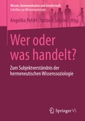 Cover: Wer oder was handelt? - Springer VS