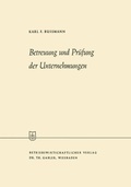Cover: Betreuung und Pr&uuml;fung der Unternehmungen - Springer Gabler