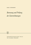 Cover: Betreuung und Pr&uuml;fung der Unternehmungen - Springer Gabler