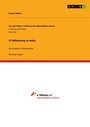 Cover: IT Offshoring in India - GRIN Verlag