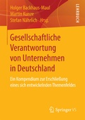Cover: Gesellschaftliche Verantwortung von Unternehmen in Deutschland - Springer VS