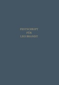Cover: Festschrift f&uuml;r Leo Brandt zum 60. Geburtstag - VS Verlag f&uuml;r Sozialwissenschaften