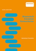 Cover: Wissenschaft - Translation - Kommunikation - Facultas