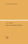 Cover: Fragen des musikalischen Geschmacks - VS Verlag f&uuml;r Sozialwissenschaften