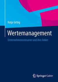 Bild: Wertemanagement - Springer Gabler
