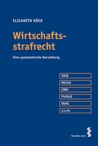 Abbildung von: Wirtschaftsstrafrecht - Facultas