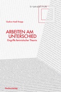 Cover: Arbeiten am Unterschied - Studien Verlag