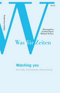 Enlarge image Cover: Watching you - Leykam