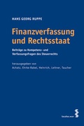 Cover: Finanzverfassung und Rechtsstaat - Facultas