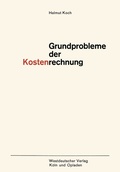 Cover: Grundprobleme der Kostenrechnung - VS Verlag f&uuml;r Sozialwissenschaften