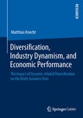 Cover: Diversification, Industry Dynamism, and Economic Performance - Springer Gabler